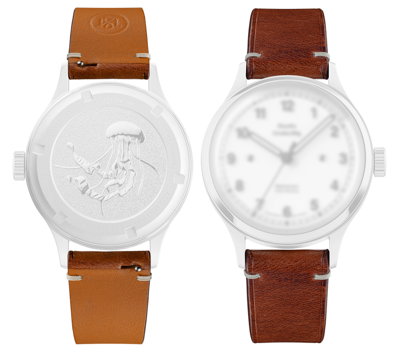 02SERIES Badalassi Wax Calfskin Strap – Tan Brown